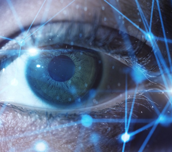 close up of human eye